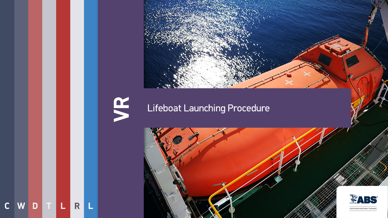VR maritime Lifeboat launching Procedure